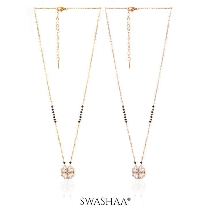 Gleaming Clover Mangalsutra
